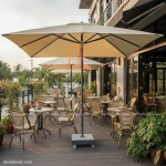 Dù che nắng đúng tâm vuông