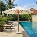 Dù che nắng đúng tâm gỗ