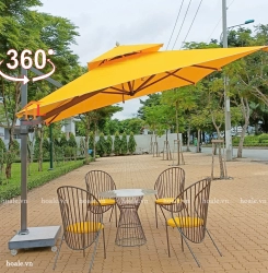 Dù lệch tâm ngiêng xoay 360 độ