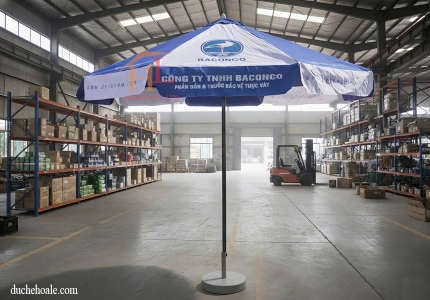 Sản xuất dù che nắng cho thương hiệu Phân bón Ba Con Cò