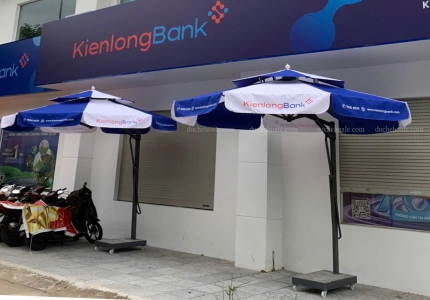 Dù che nắng cho hệ thống ngân hàng Kiên Long trên toàn quốc