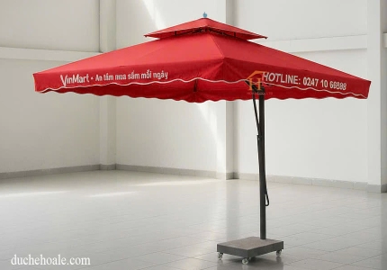 Sản xuất dù lệch tâm cho hệ thống Vinmart 