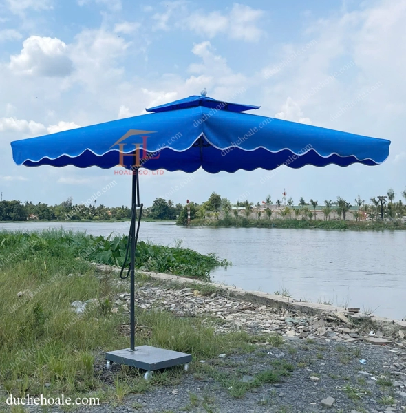 Dù lệch tâm vuông 4 nan