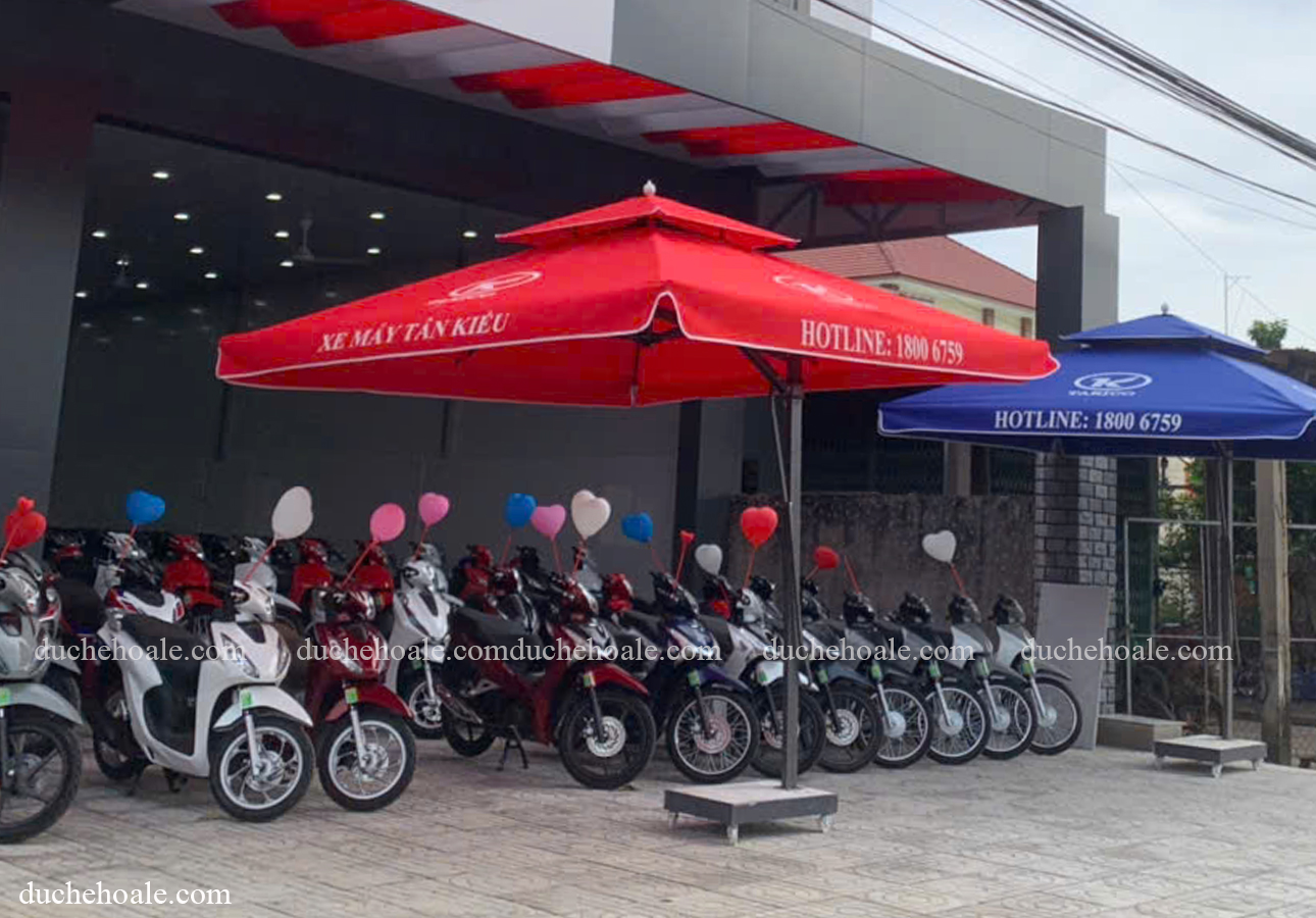 dù lệch tâm tân kiều