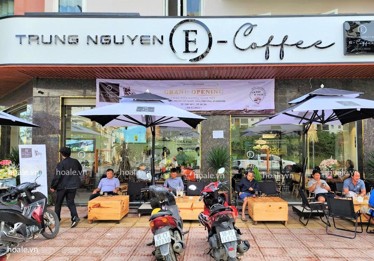dù lệch tâm vuông ecoffee