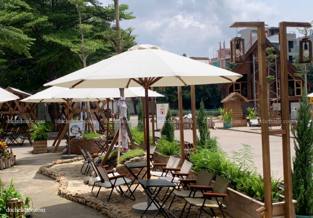 ô che nắng lề cafe 3